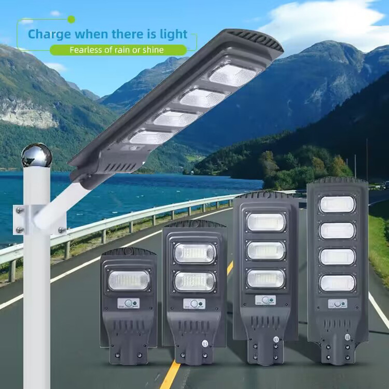 Solar ABS Injection Molded Street Light 60W 90W 120W 150W Solar LED Street Light