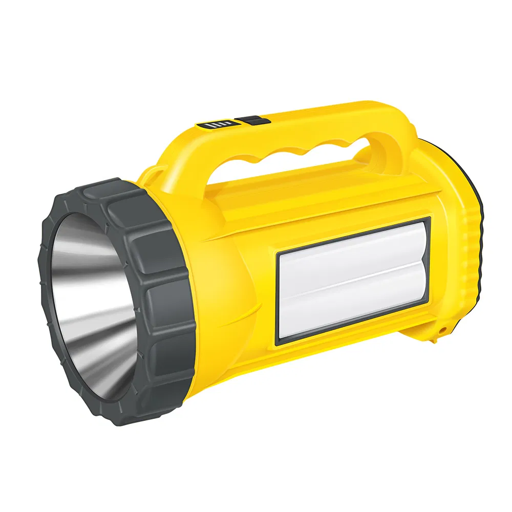 Handy LED Solar Torch Ultra Bright Solar Flashlight with Foucs Light and Reading Light