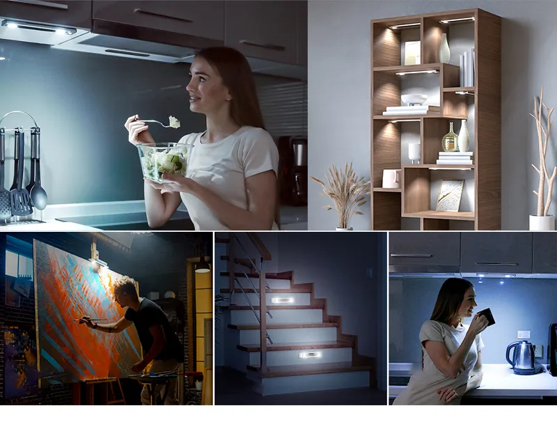 Cabinet Lighting Setup