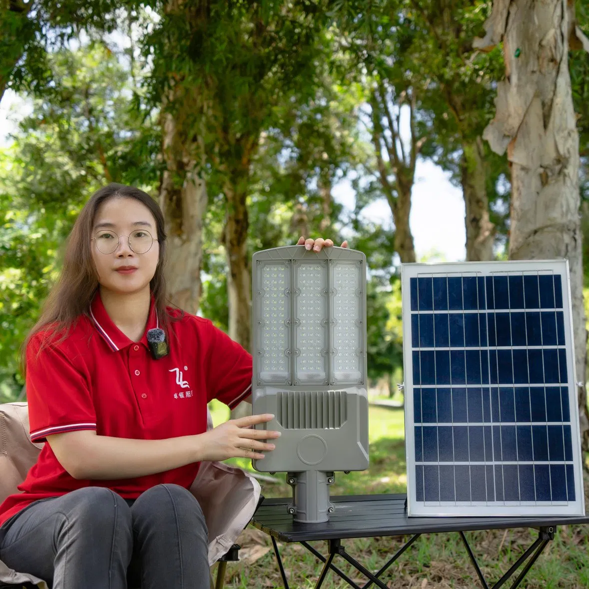 High Quality Split LED Solar Street Light Outdoor Waterproof Installation Height 4-12m