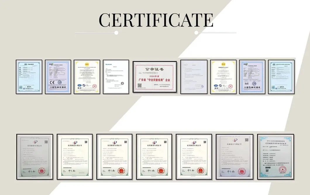 Certifications