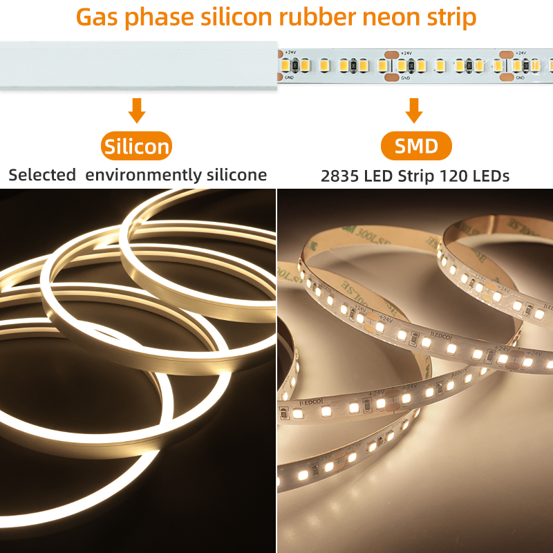 OEM ODM LED Neon Lights 0612 Flexible &amp; Bright Neon Strip for Creative Decoration