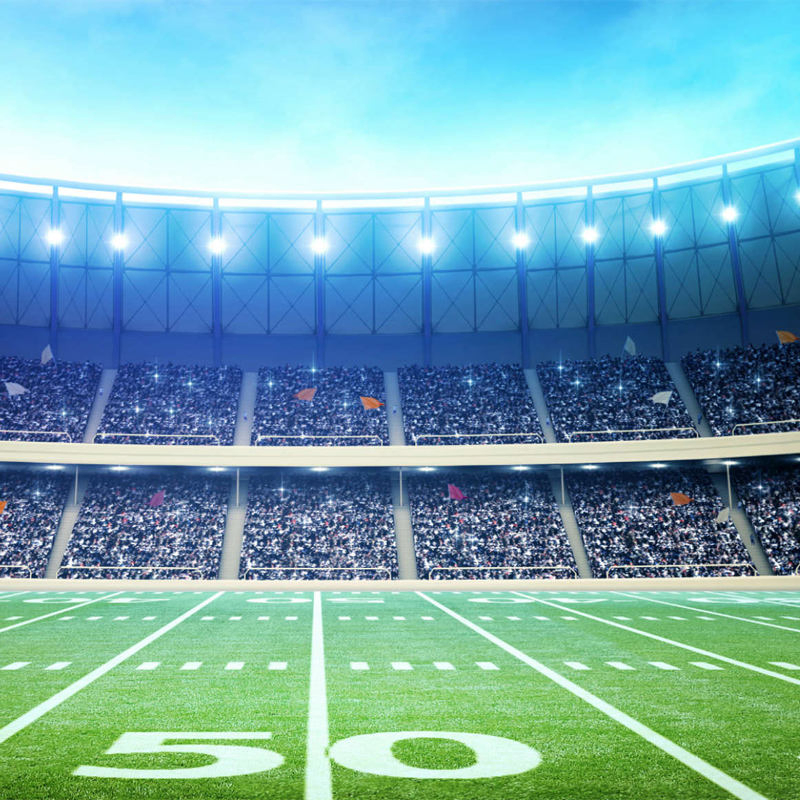 500W 600W 1000W 1200W Outdoor LED Workshop Sport Light Tennis Court Round High Mast LED Flood Light Stadium High Bay Light