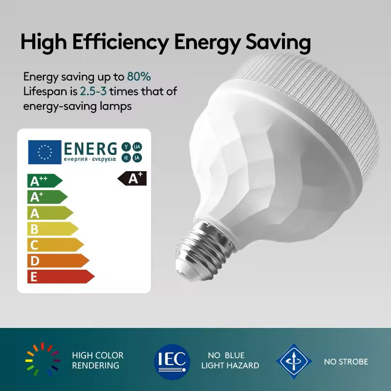 LED-Bulb-Light Spotlight Energy Saving High Power Spot Ceiling Lamp Lighting 30W 50W 80W 100W LED Bulb Light