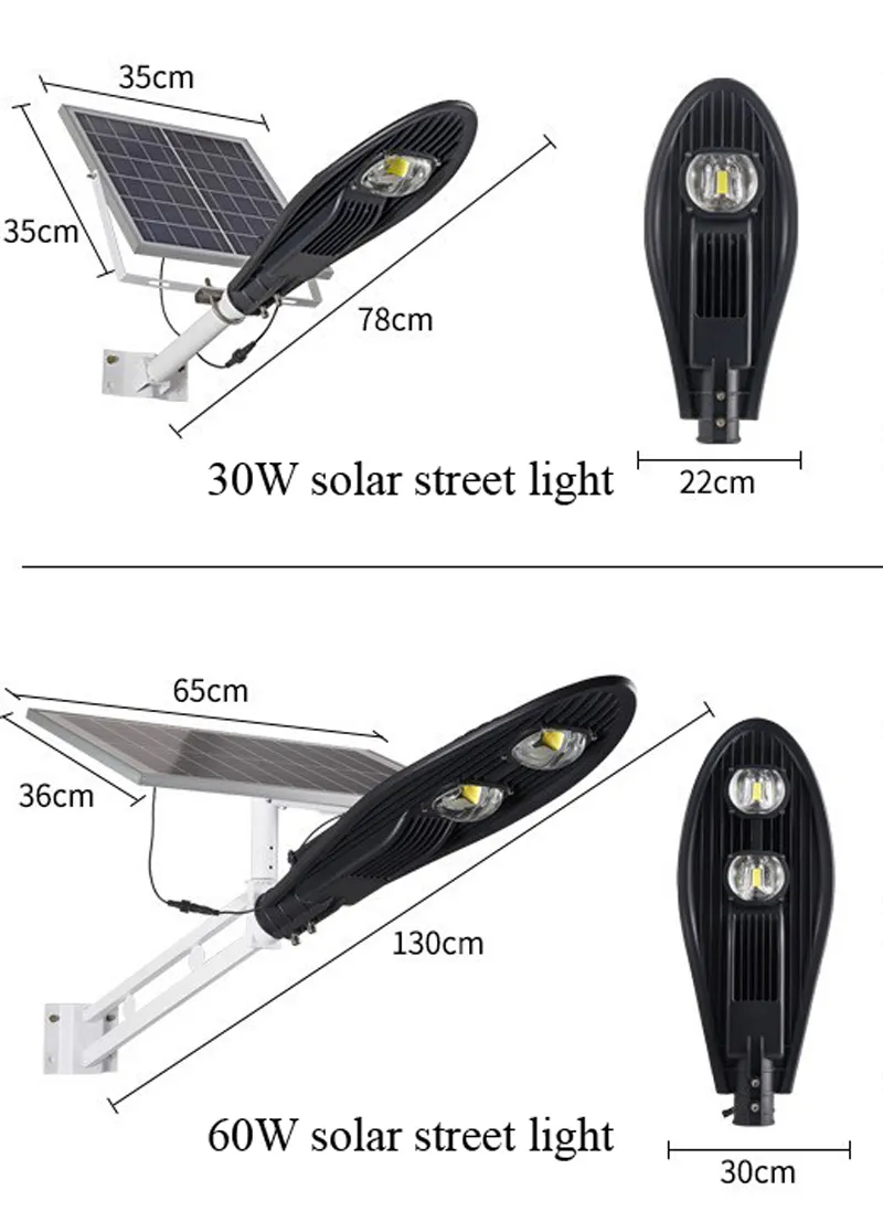 Solar LED Street Light View 2