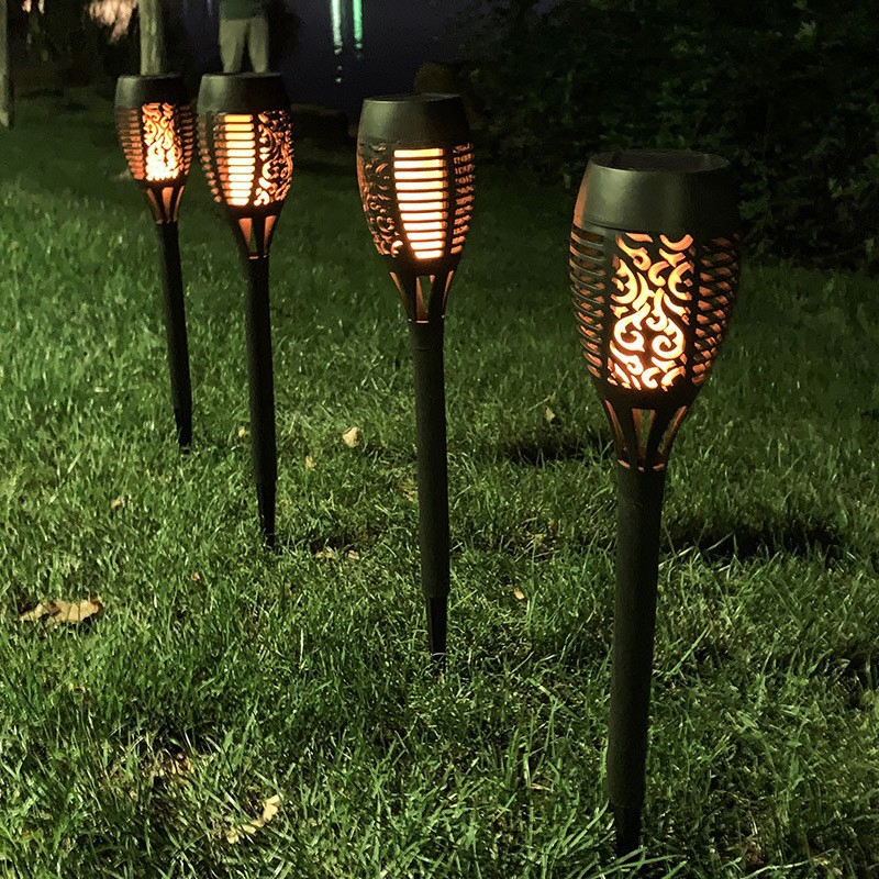 LED Lawn Lights with Rhythmic Lights Outdoor Solar Landscape Lights