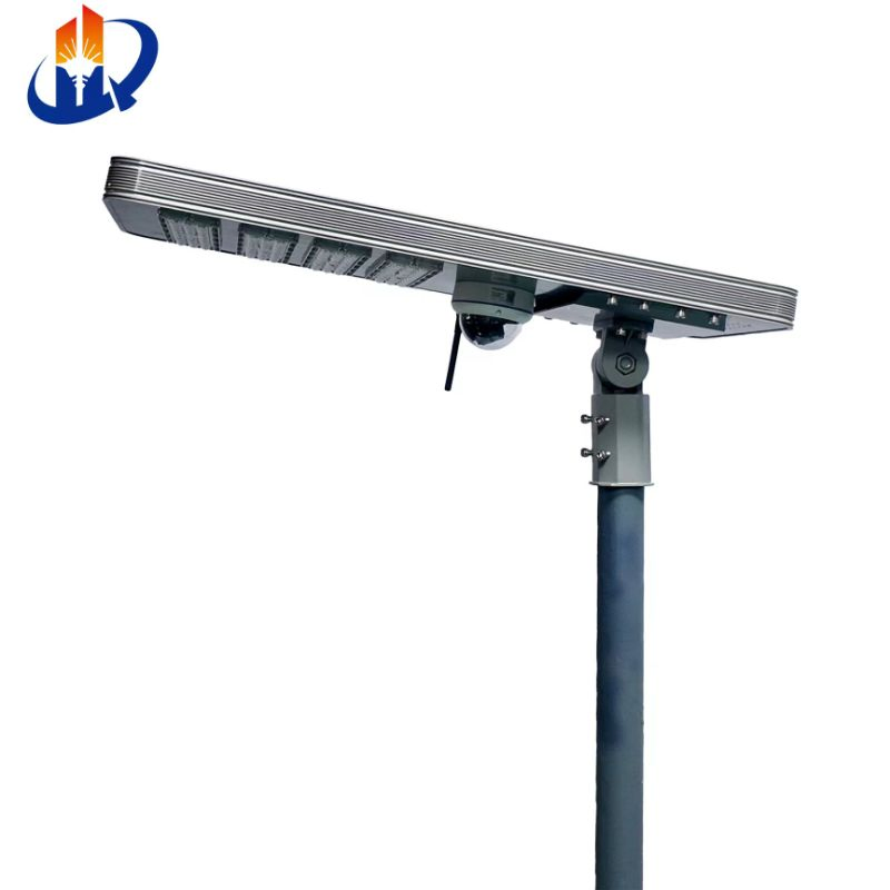 60W 100W All in One LED Solar Street Light with CCTV Camera