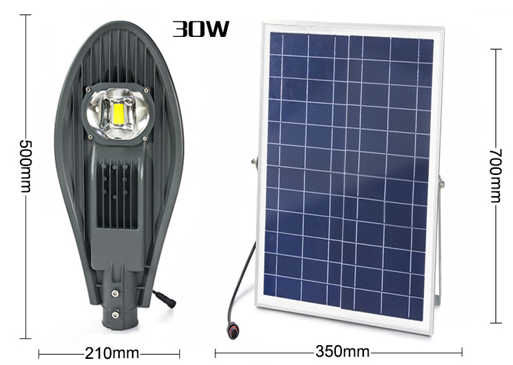 All-in-One Solar LED Street Light for Pedestrian Pathways