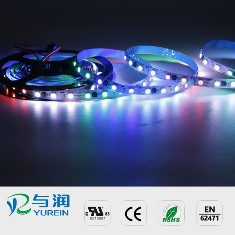 High Brightness LED Linear Light Flexible RGB LED Strip Light with 5050 RGB SMD