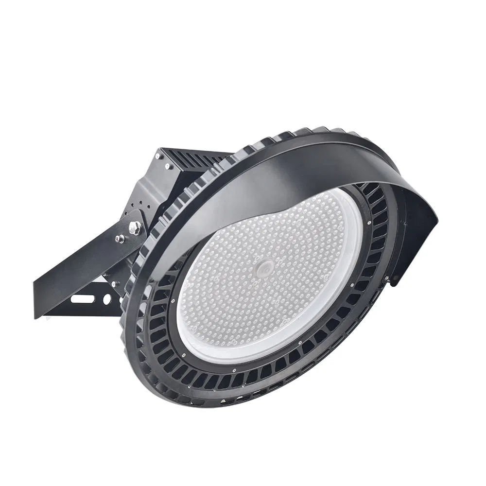 500W 600W 1000W 1200W Outdoor LED Workshop Sport Light Tennis Court Round High Mast LED Flood Light Stadium High Bay Light