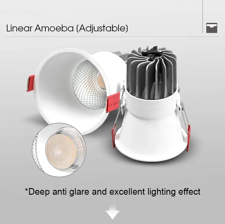 Adjustable COB Spotlight