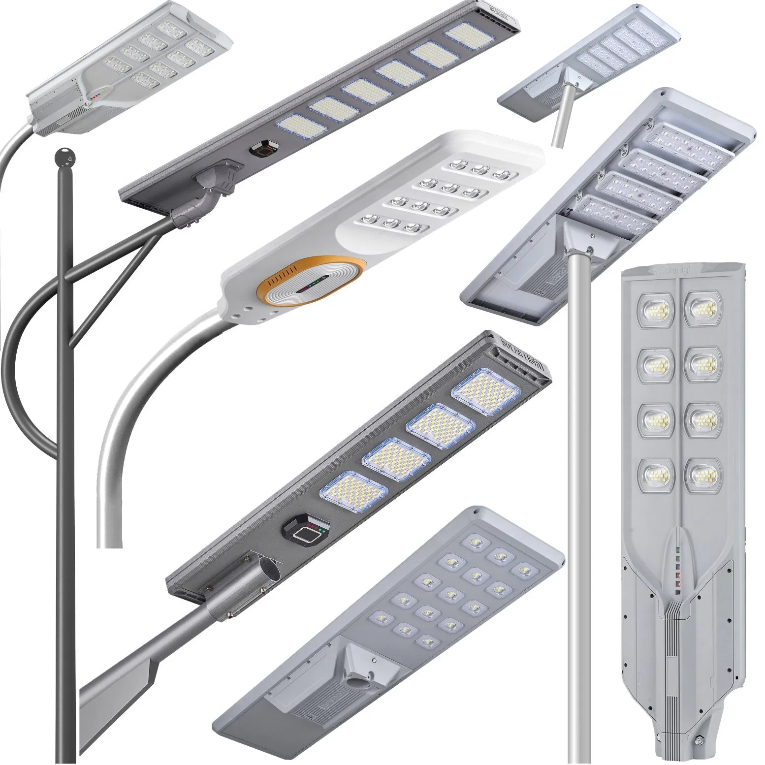 Solar Factory Supplier CE 2000W/1000W/800W600W500W/400W/300W/200W100W IP67 LED Street Outdoor Waterproof All in One Camera COB SMD Wall Flood Garden Road Light