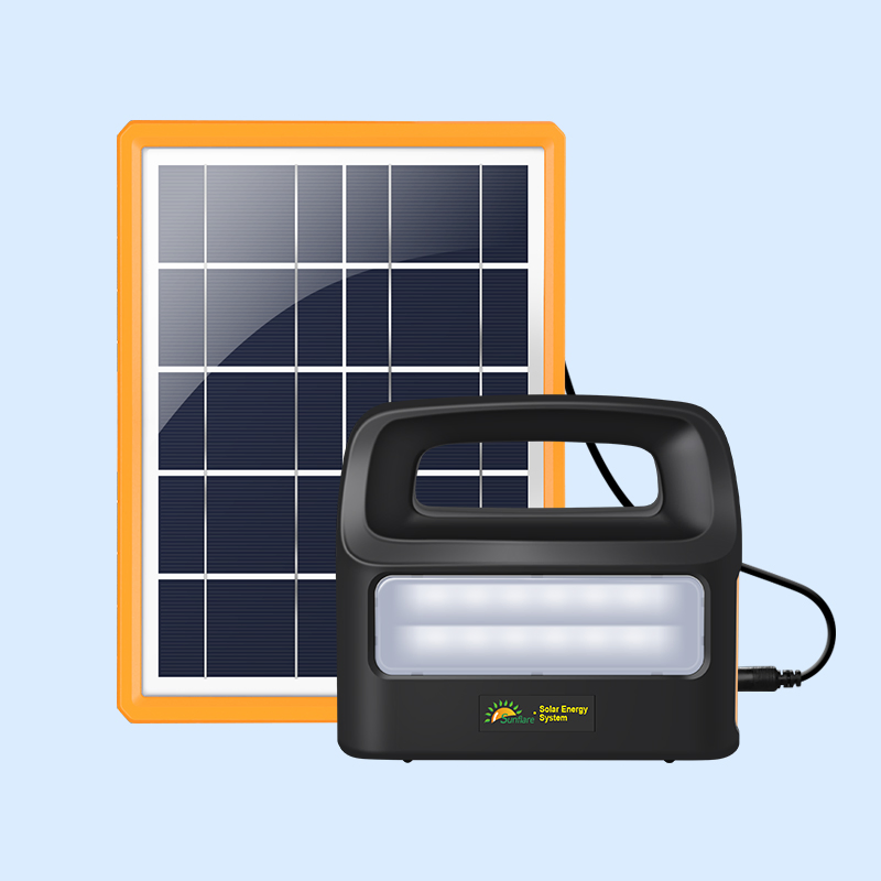 Chinese OEM ODM Factory Customize Support Solar-Powered Home Lighting System with Integrated Torch and LED Reading Lights (SC-1) for Camping and Reading Use