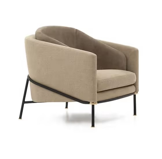 Nordic Classic Design Light Luxury Modern Living Room Furniture Hotel Guest Room Villa Lobby Balcony Armchair