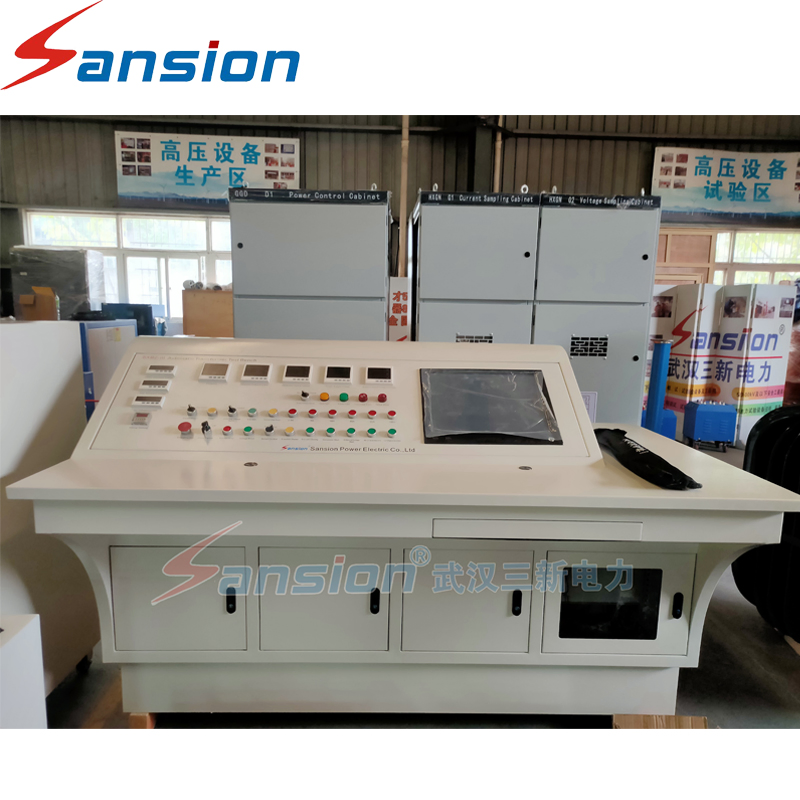High Accuracy Three Phase Distribution Transformer Integrated Test Bed for Partial Discharge Test