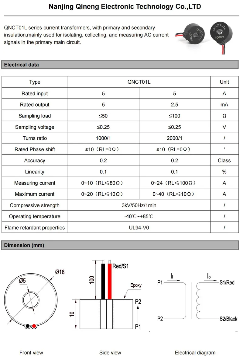 Micro Current Transformer
