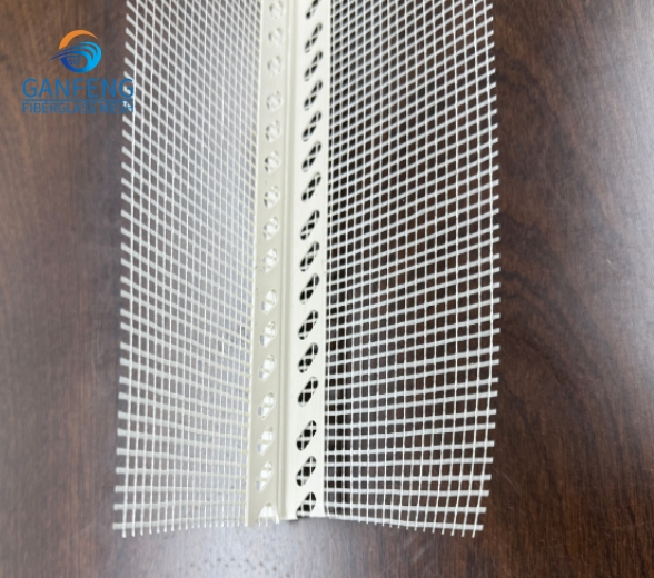 PVC Plastic Drip Edge Corner with Fiberglass Mesh 2.5m High Standard From Direct Factory