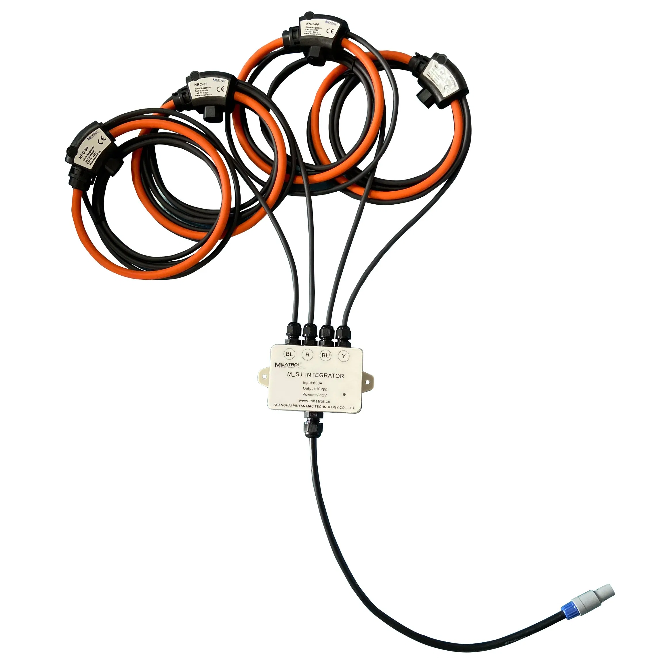 Current Transducer Flexible Rogowsky 0.5% Current Sensor Rogowski Coil Current Transformer