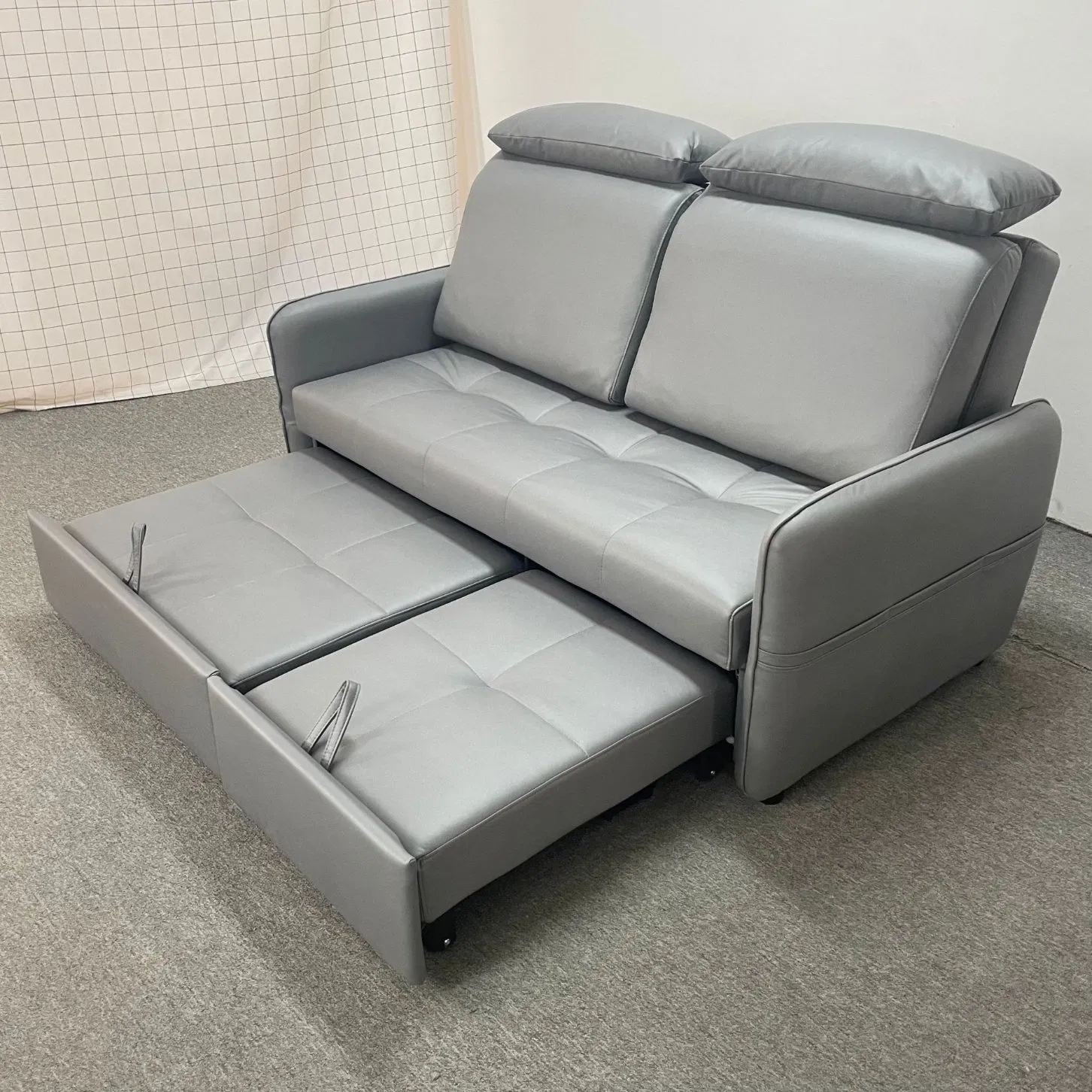 Xijiayi Compact Sleeper Sofa with Tilt Adjustable Backrest for Reading Nook