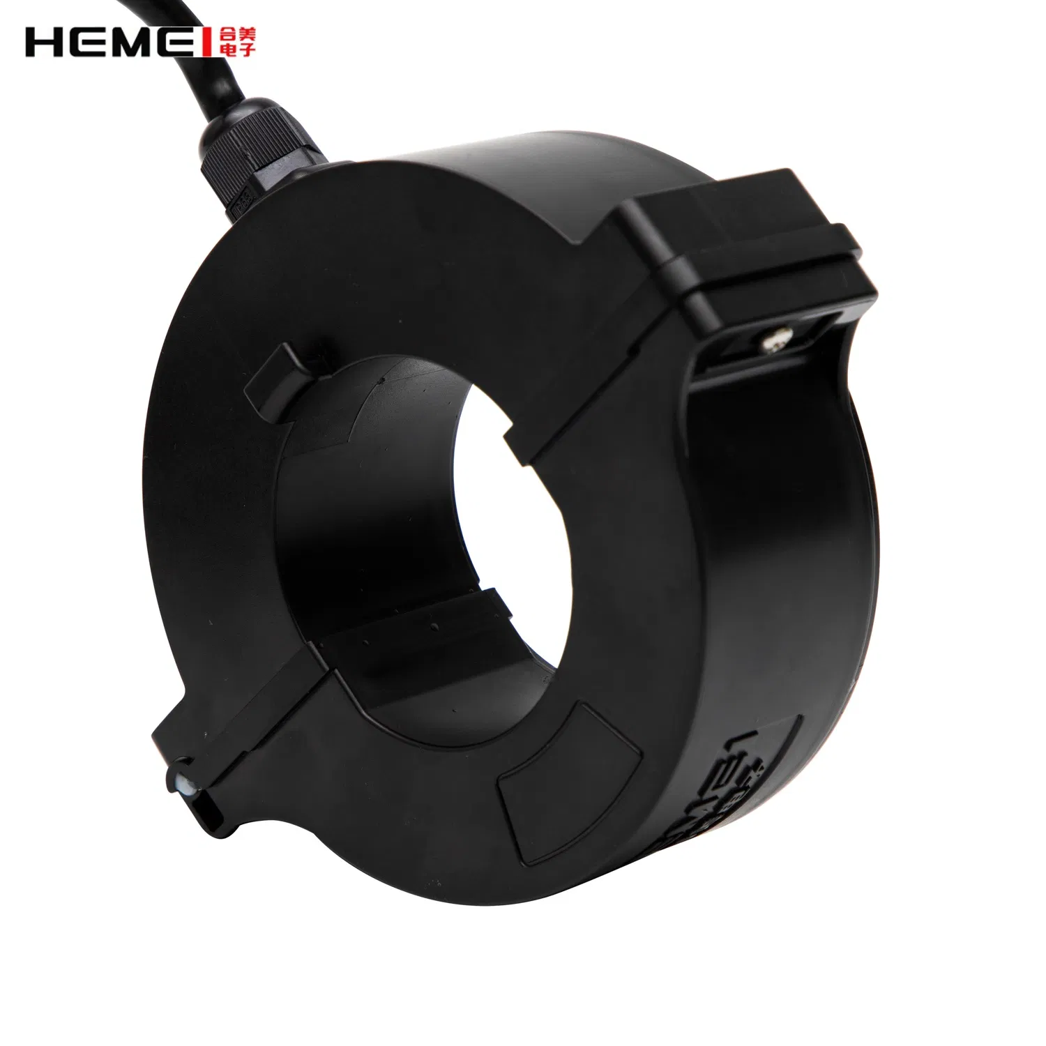 Solid Core CT Current Sensor Ring Permalloy Material Split Type Current Transformer
