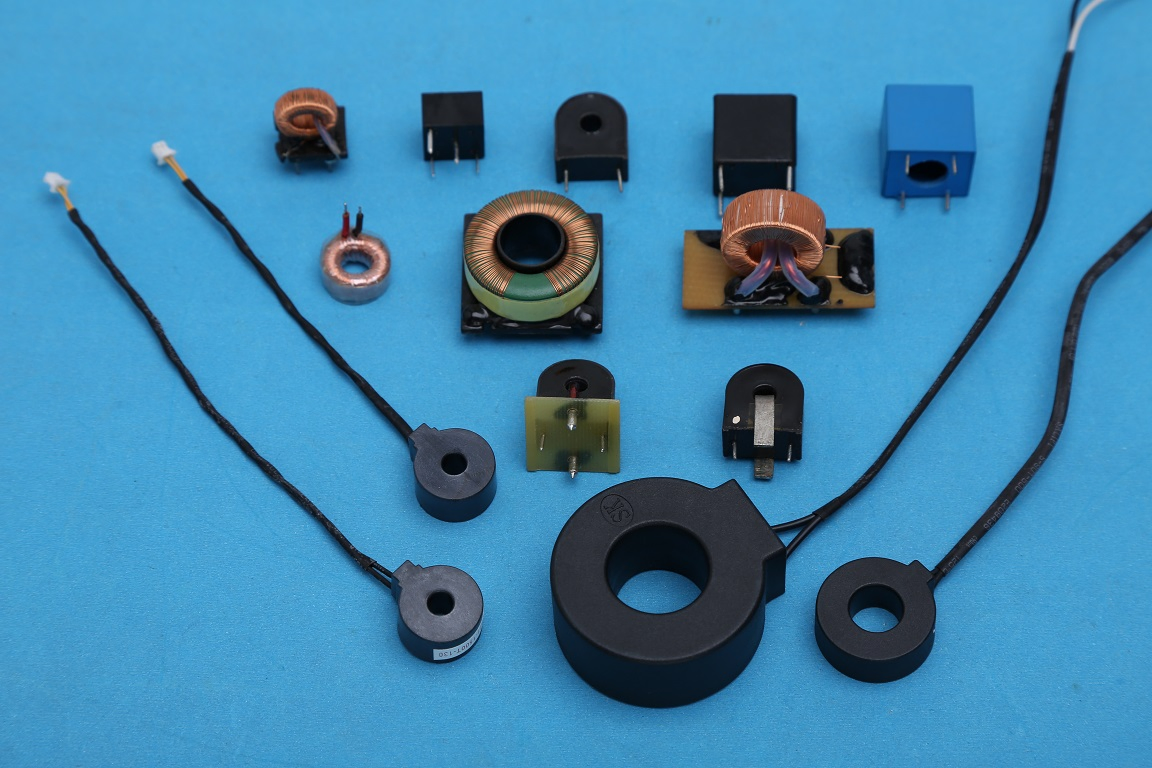Zero-Phase Current Transformer with Ferrite Core, High Accuracy Sensor for Power Transducer 1: 800