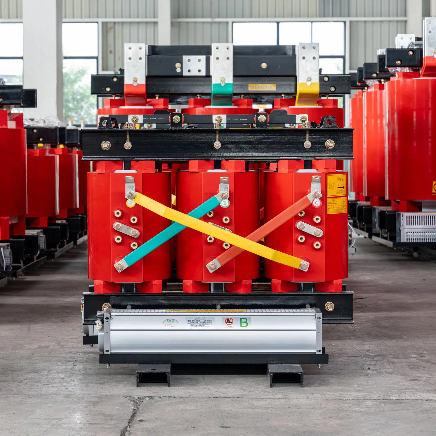 6.3kv 10kv 33kv to 0.4kv 50kVA 100kVA 200kVA 400kVA 630kVA 800kVA 1000kVA 1250kVA Cast Resin Three Phase Electric Dry Type Step Down Distribution Transformer