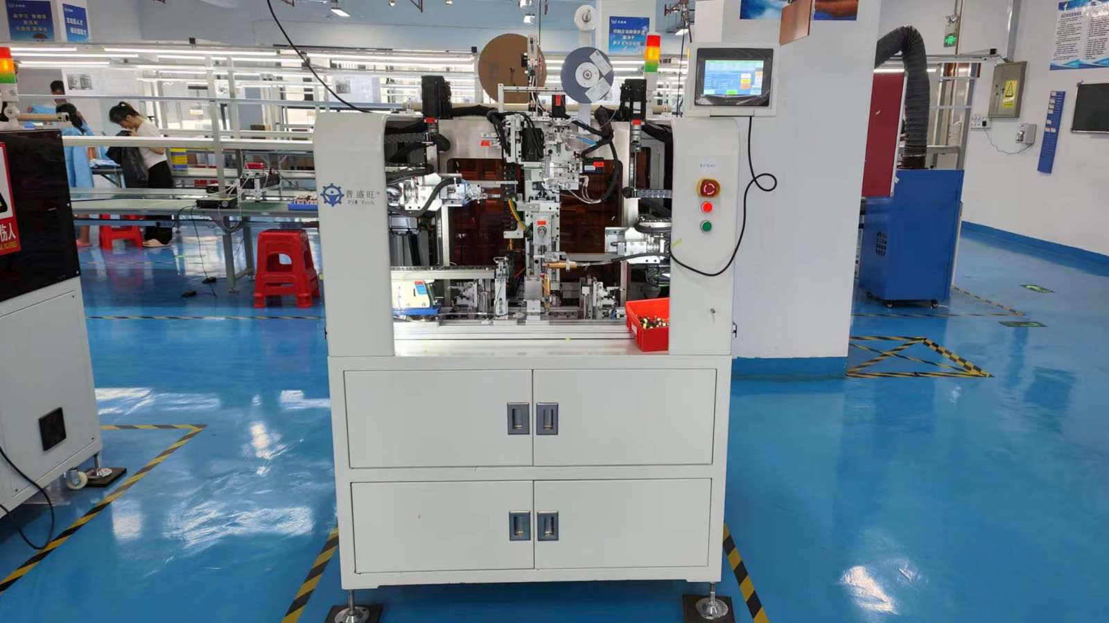 Automatic coil winding machine for high-volume transformer production