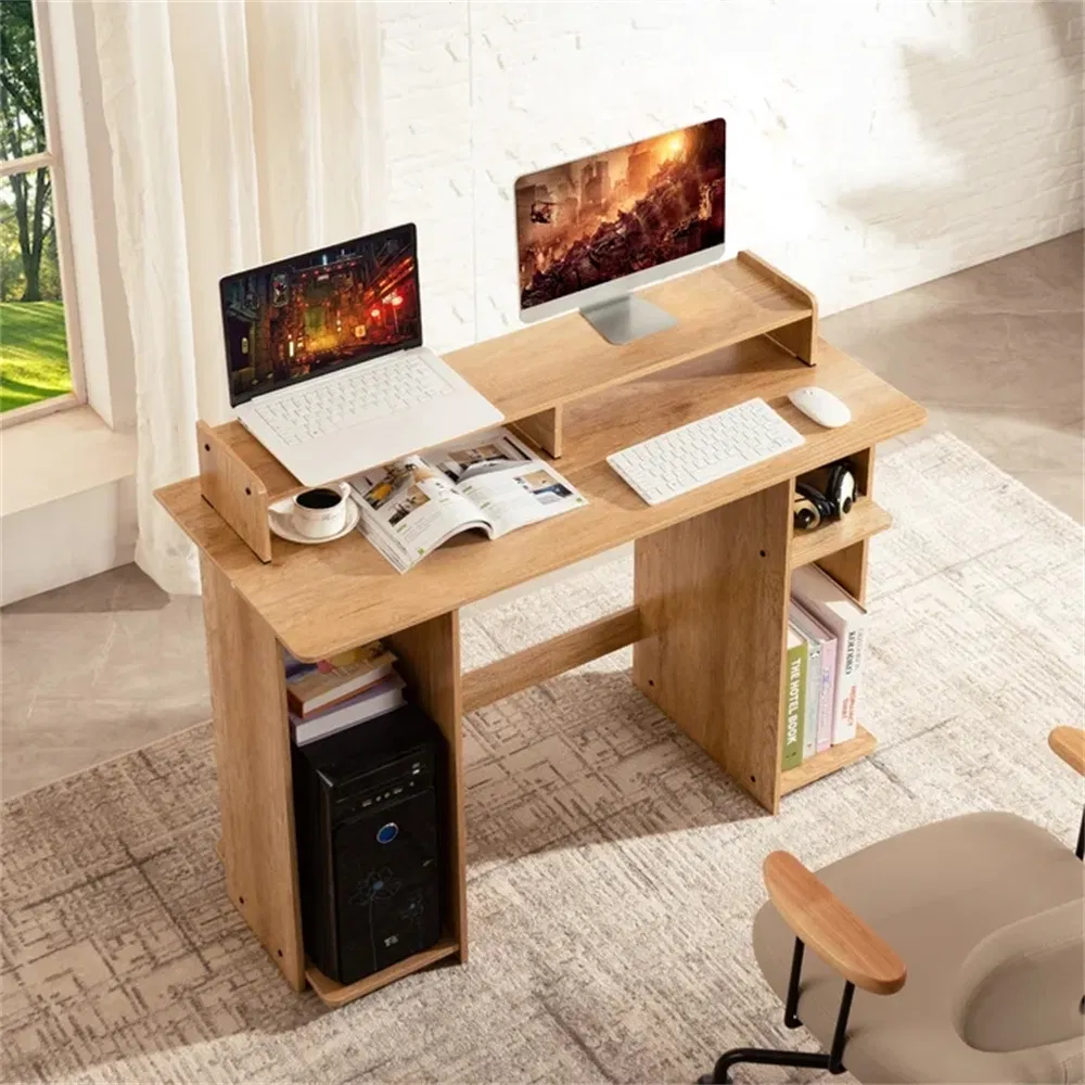 Flat Pack Home Furniture Wooden MDF Bedroom Office Student Writing Table Gaming Computer Desk
