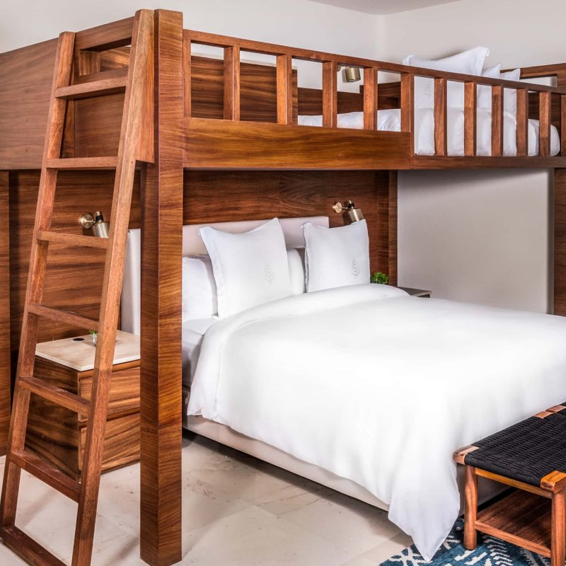 Luxury Modern Custom Hospitality Bedroom Furniture for Five-Star Resort Guest Room Full Turnkey Interior Projects