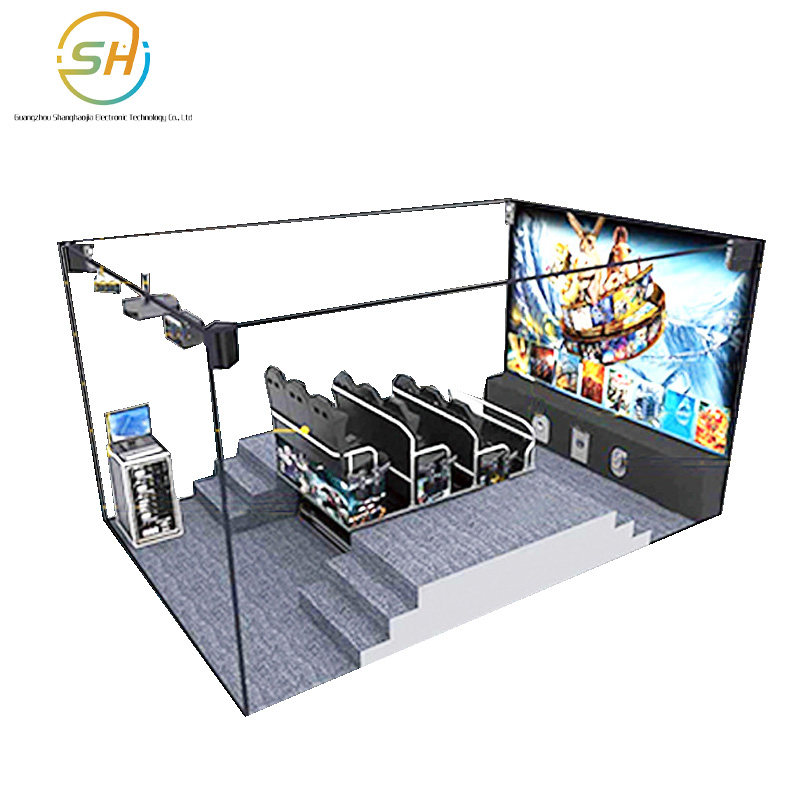 Naked-Eye 3D Ring Screen Flying Cinema 9d Immersive Cultural Tourism Scene Dome Track Dynamic Flying Cinema Theater Home-Theater