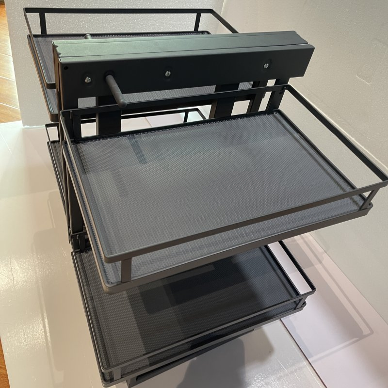 Universal MDF Magic Corner Kitchen Cabinet Storage Solution for Efficient Organization