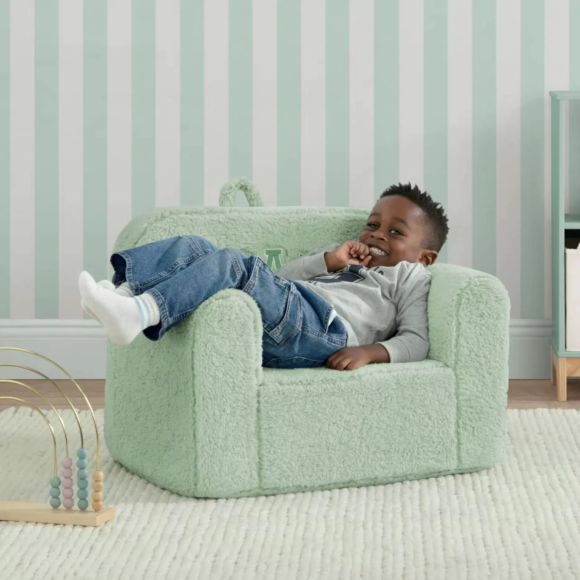 Tenderplayful OEM/ODM Custom Foam Baby Couch Compressed Kids Sofa for Nursery