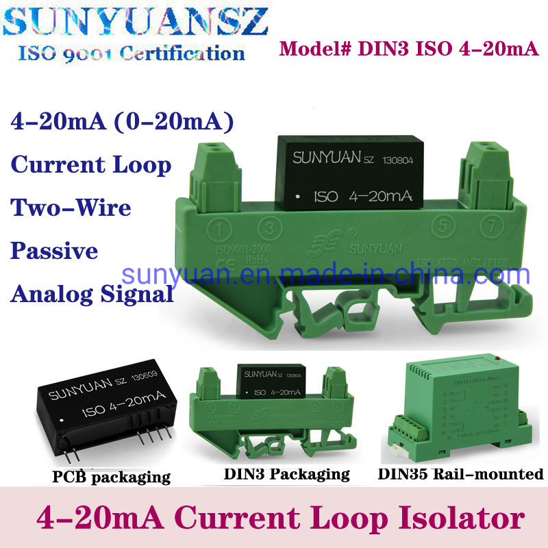 China Manufacturer 4-20mA High Accuracy of Current Input and Output Transformer