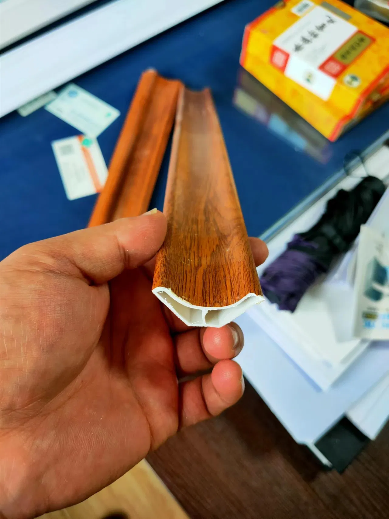 Wooden Color PVC Corners Made in China