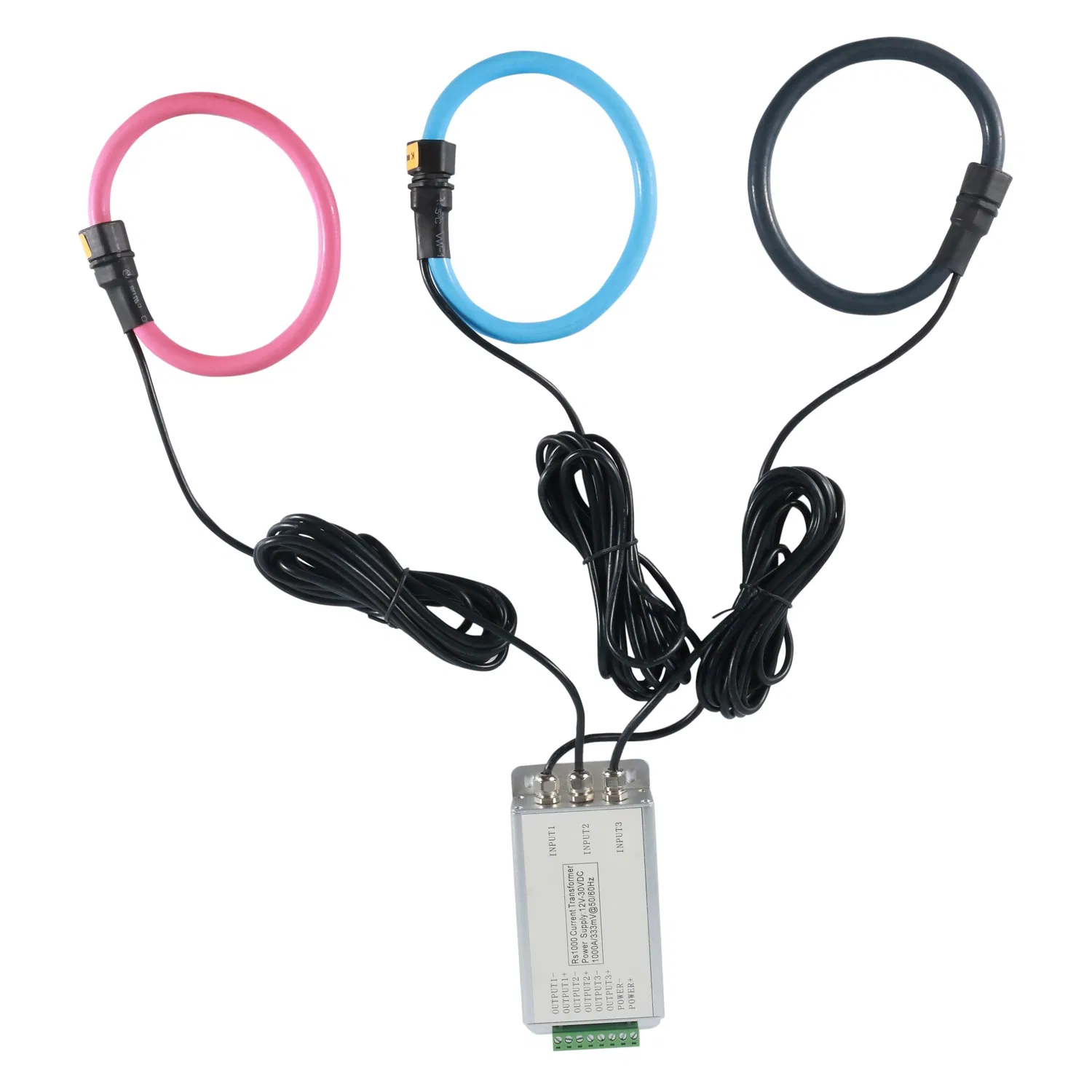 RC-3000-3000A/333mv Three Phase Flexible Rogowski Coil Current Transformer with Energy Meter