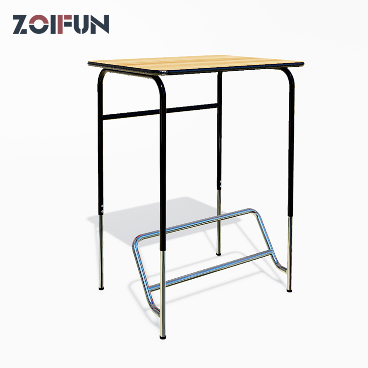 Adjustable Height 5-12 Grades Students Children Kids Stand Desk Table Footrest Home Office School Furniture;