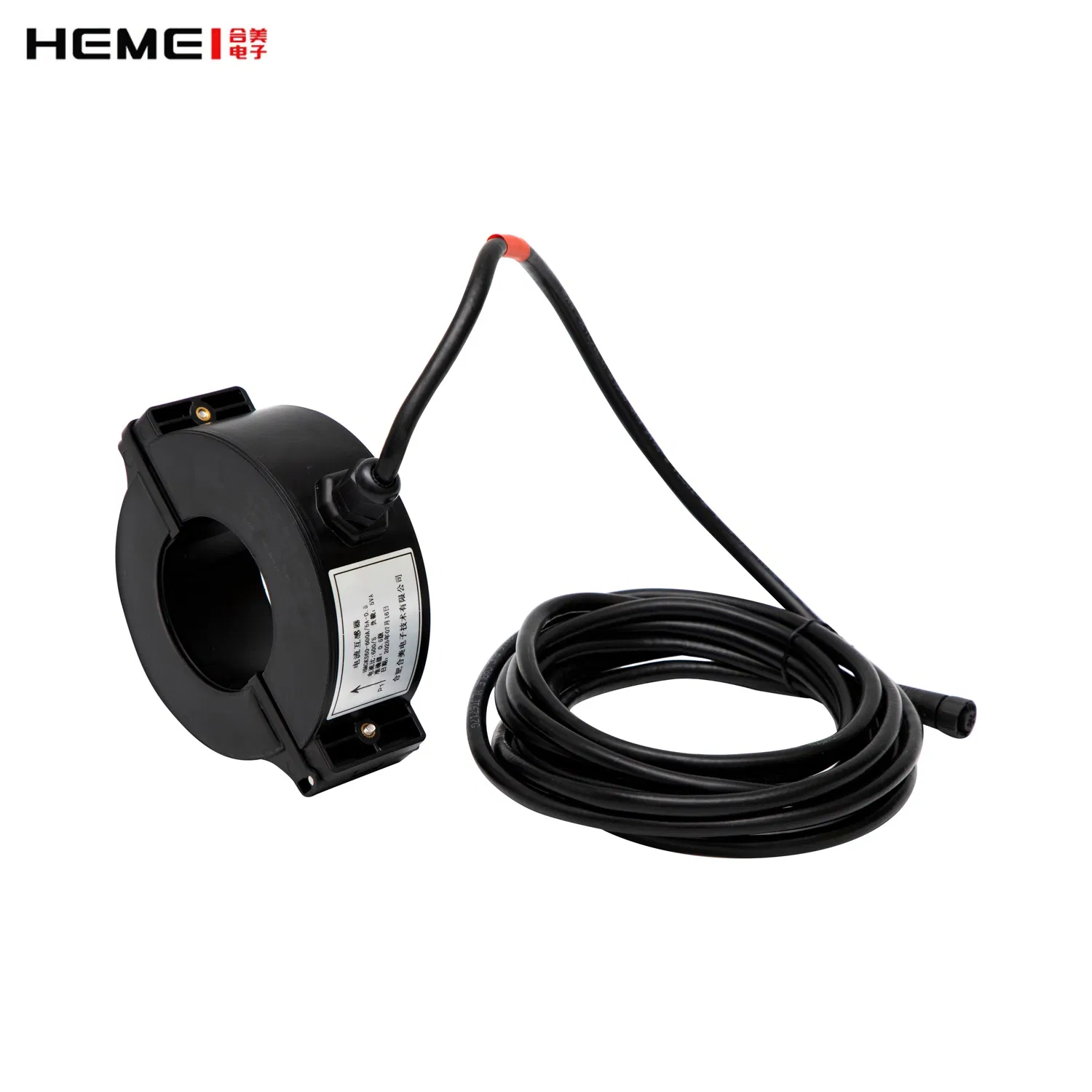 Solid Core CT Current Sensor Ring Permalloy Material Split Type Current Transformer