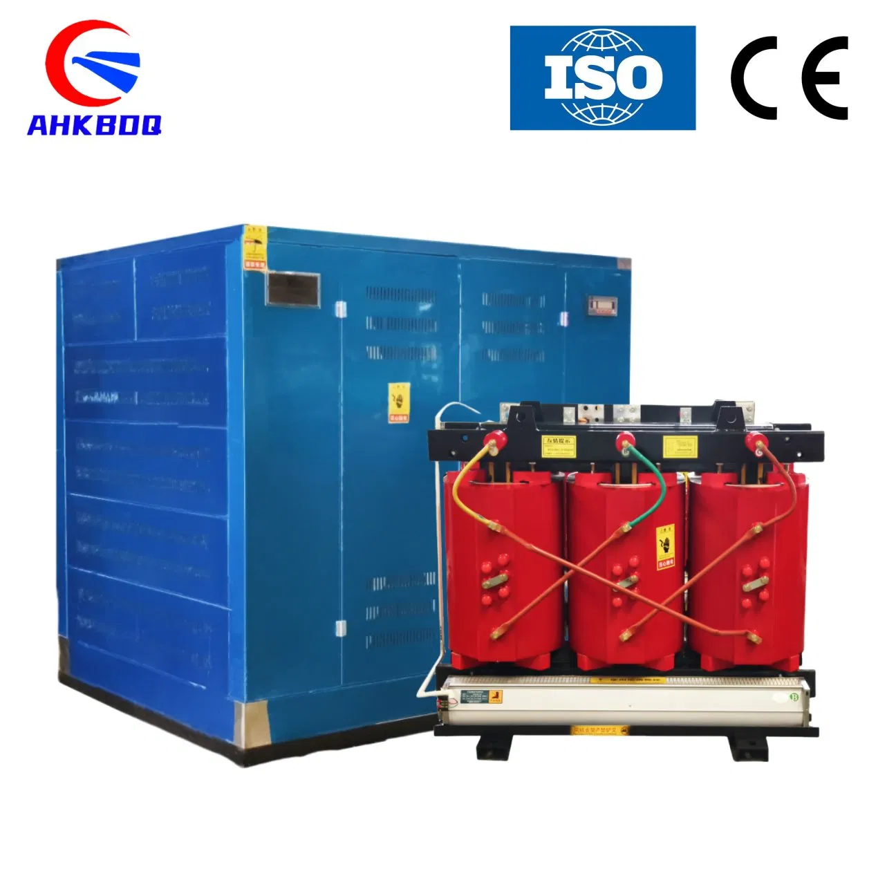 Dry Type Power Distribution Transformer 6300 kVA 3 Three Phase Epoxy Cast Resin Manufacturer High Voltage Electrical/Electronic/Electric Current OEM Wholesale