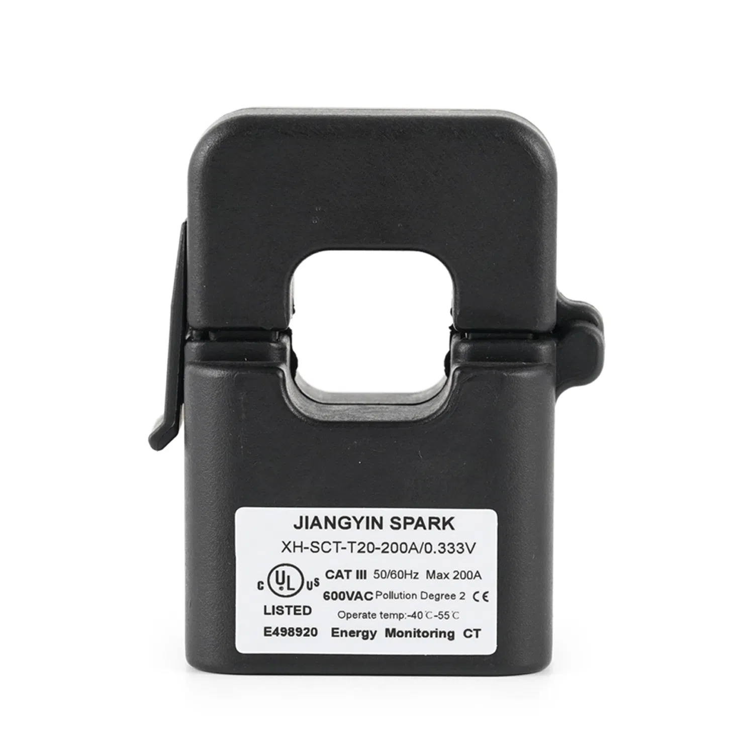 UL2808 Xoba Xh-Sct-T20 Clamp on CT Sensor Split Core Current Transformer