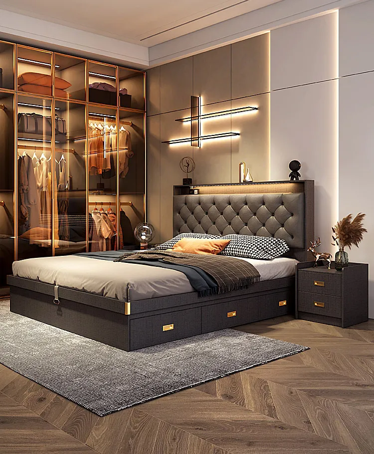 Wall Bed Modern Office Hotel