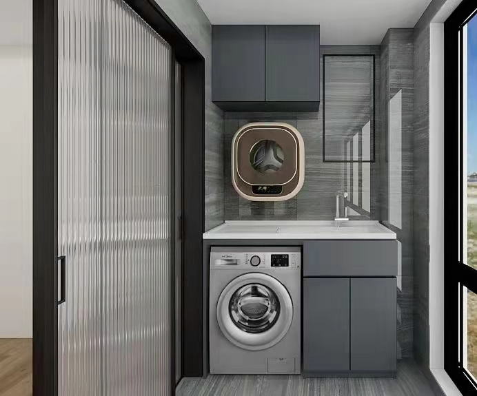 Stainless Steel Washing Room Cabinets for Laundry (BR-SP012)