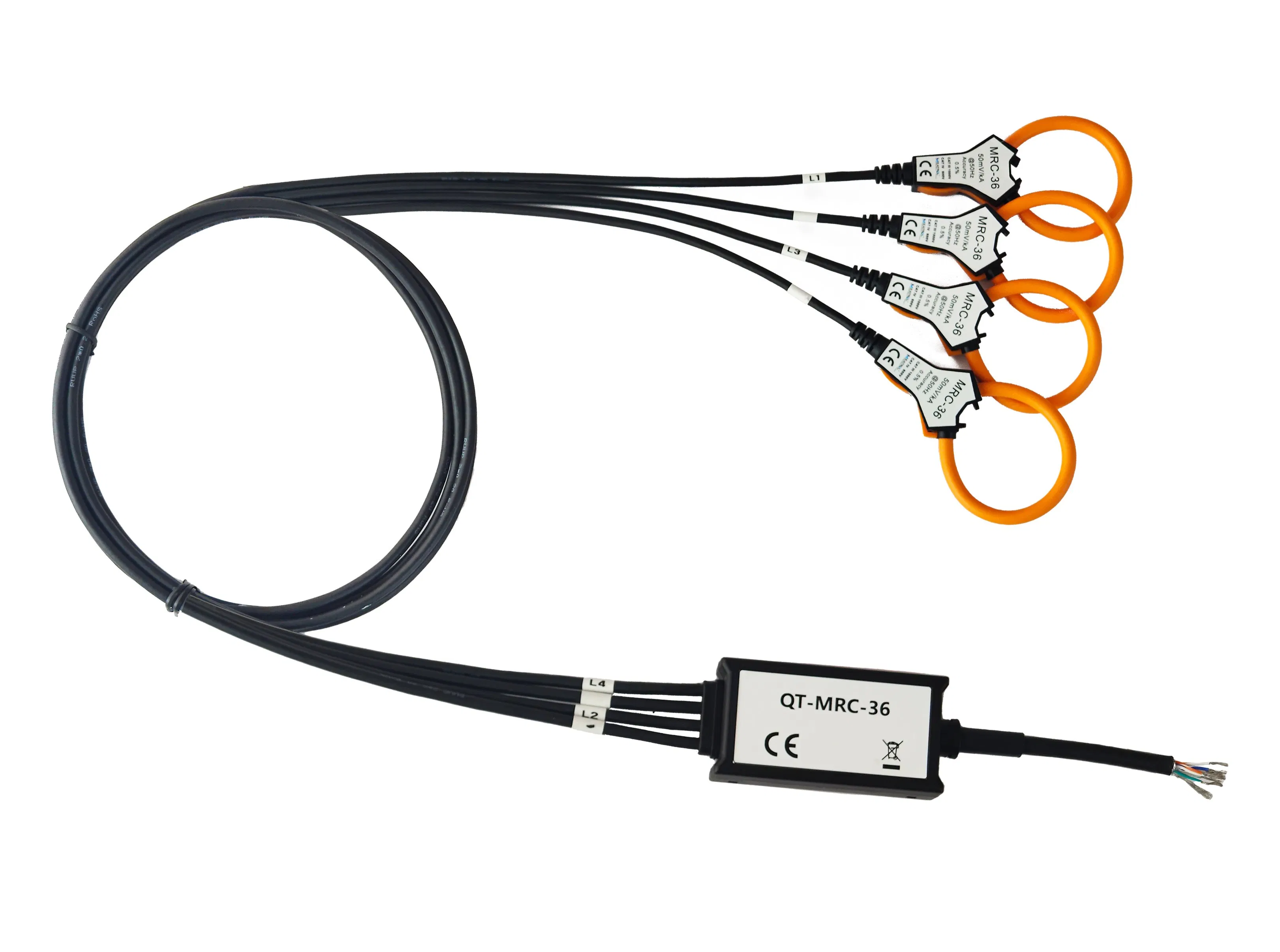 Class 0.5 IP67 Flexible Cts Rogowski Coil Y-Fct Rogowski Clamp Sensor Flexible Current Transformer