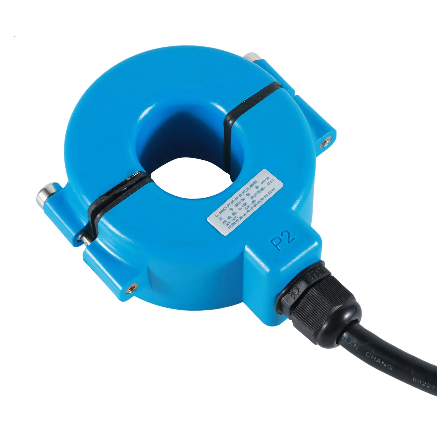 Outdoor Waterproof Split Core Current Transformer 200A 50mA