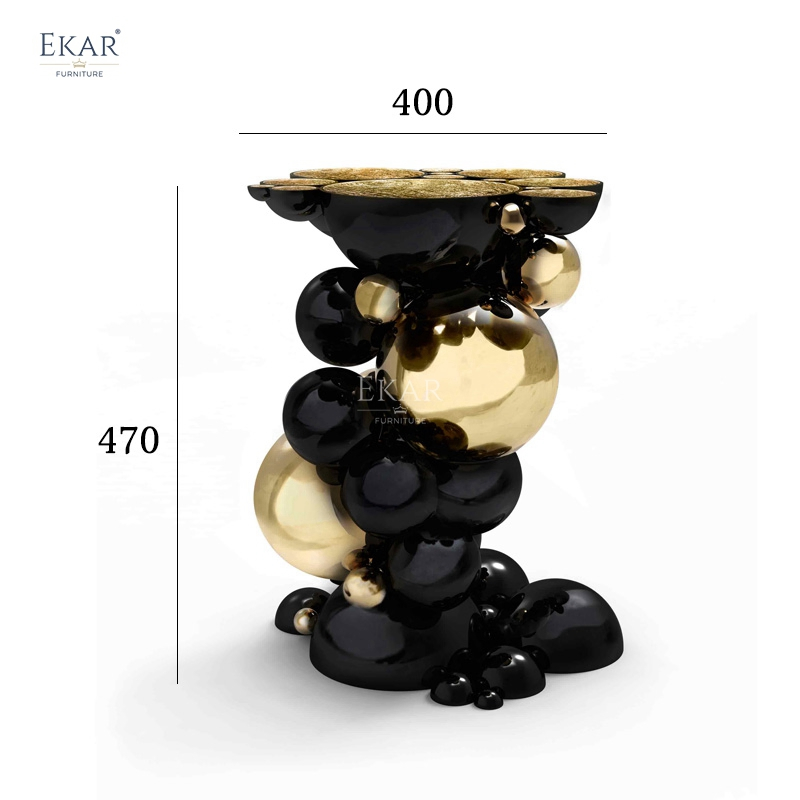 Ember Luxury Side Table – Sleek Accent for Living Rooms &amp; Reading Nooks