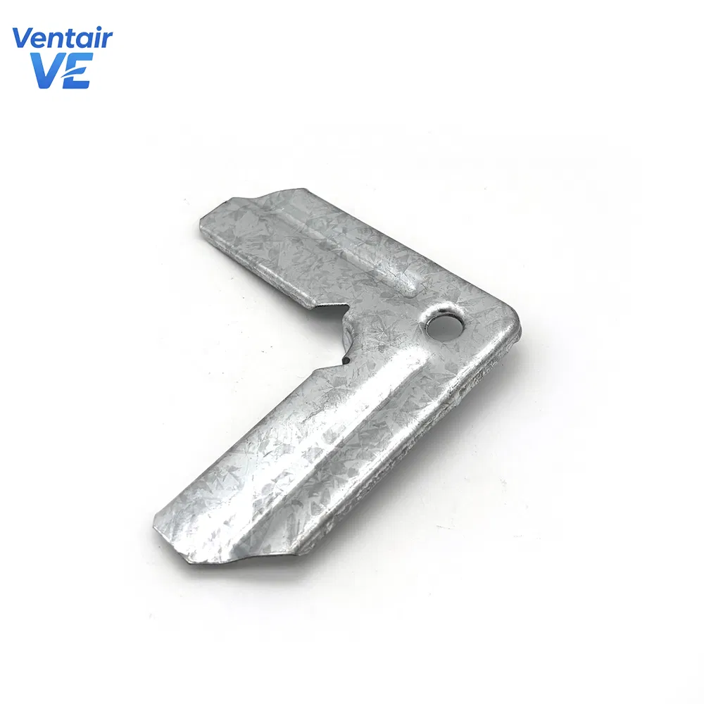 Galvanized Steel Tdf Duct Flange Corner for HVAC Ventilation Duct Accessories