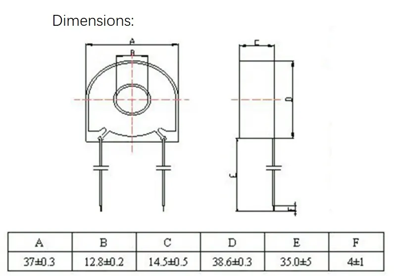 PCT703 Technical Drawing