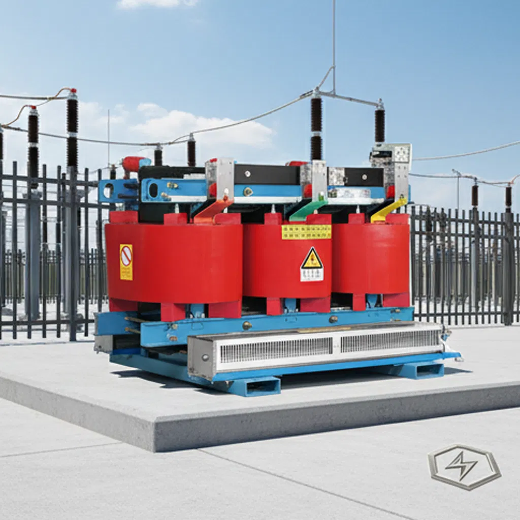 Three Phase Epoxy Resin Cast Low Noise High Efficiency 11kv 50 kVA 30 kVA 20kVA High Medium Low Voltage Dry Type Power Distribution Transformer for Indoor Use