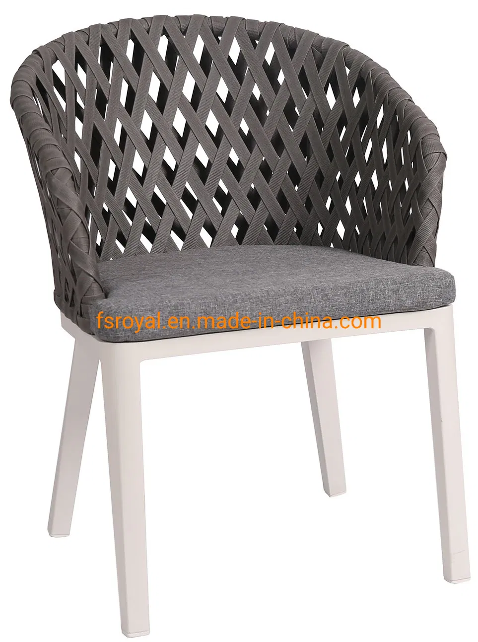 Outdoor Patio Garden Furniture Restaurant Rattan Chair Bistro Rope Weaving Dining Set
