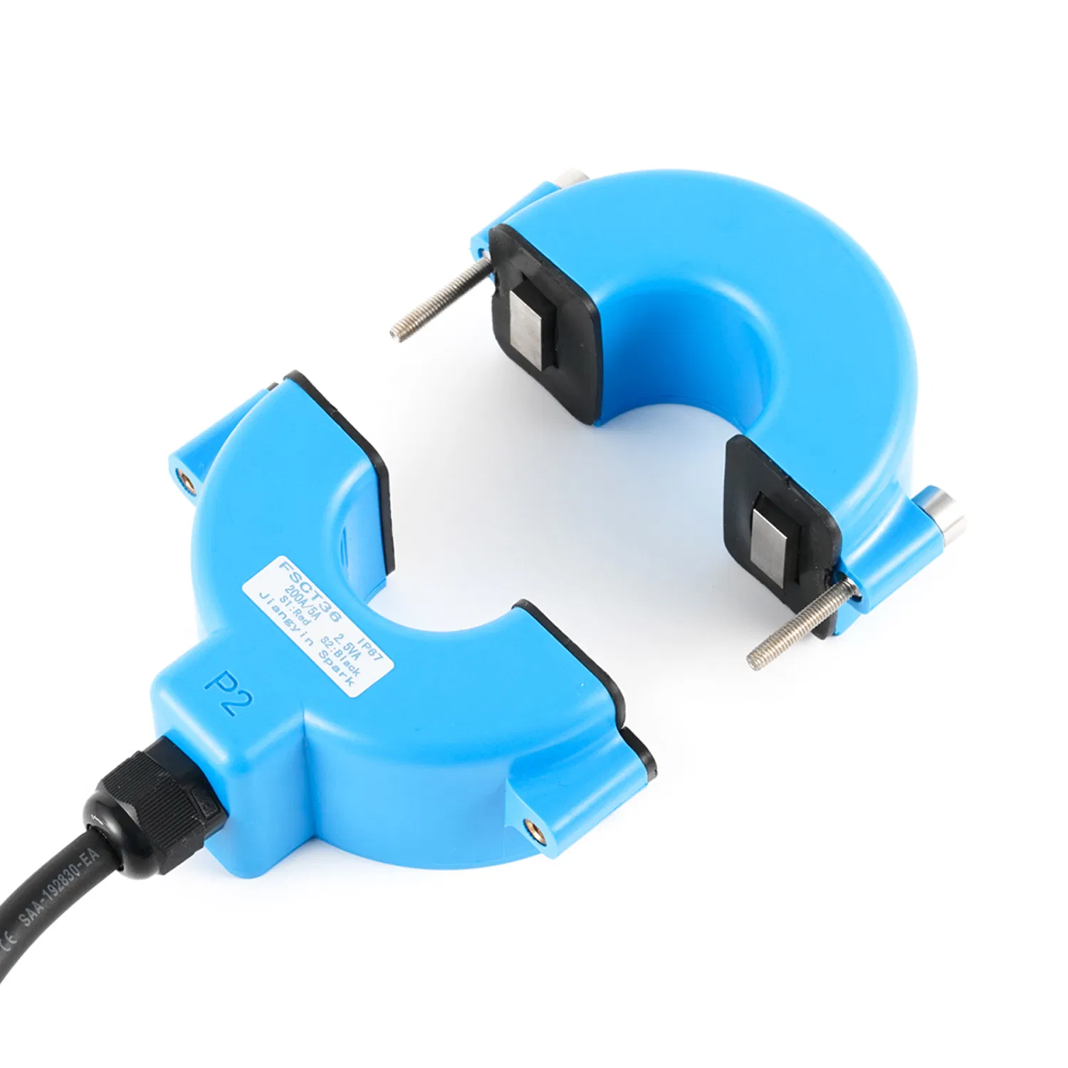 Fsct-T36 600A/5A Outdoors Waterproof Split Core Current Transformer