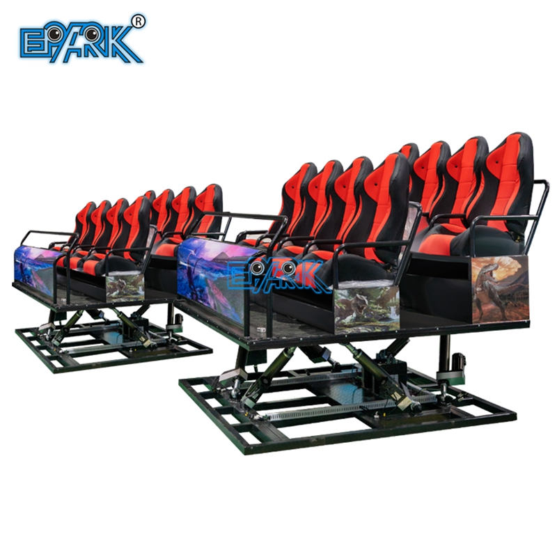 5D Cinema 8 Chairs Amusement Park Simulator Equipment Indoor 9d Vr Machine Home Theater